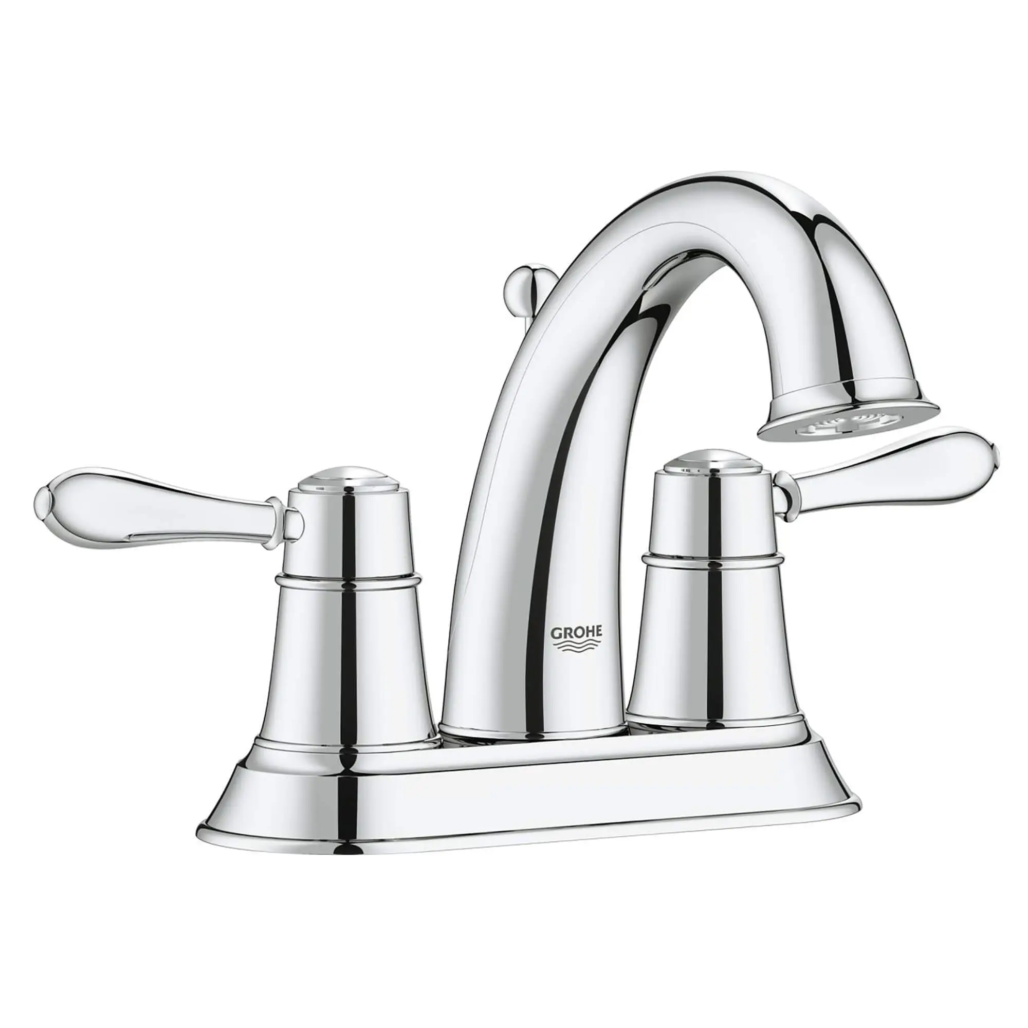 4-inch Centerset 2-Handle Bathroom Faucet 1.2 GPM